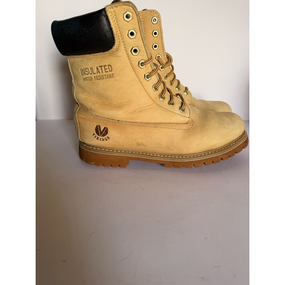 Vikings Vintage Insulated Water Resistant Work Boots High-Cut / 9.5 Heavy-Duty
